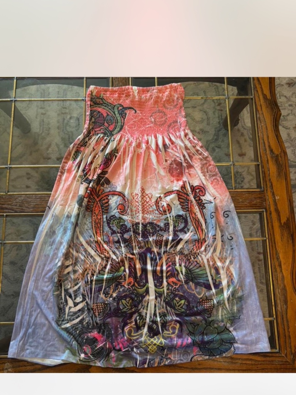 ed hardy style dress/top
